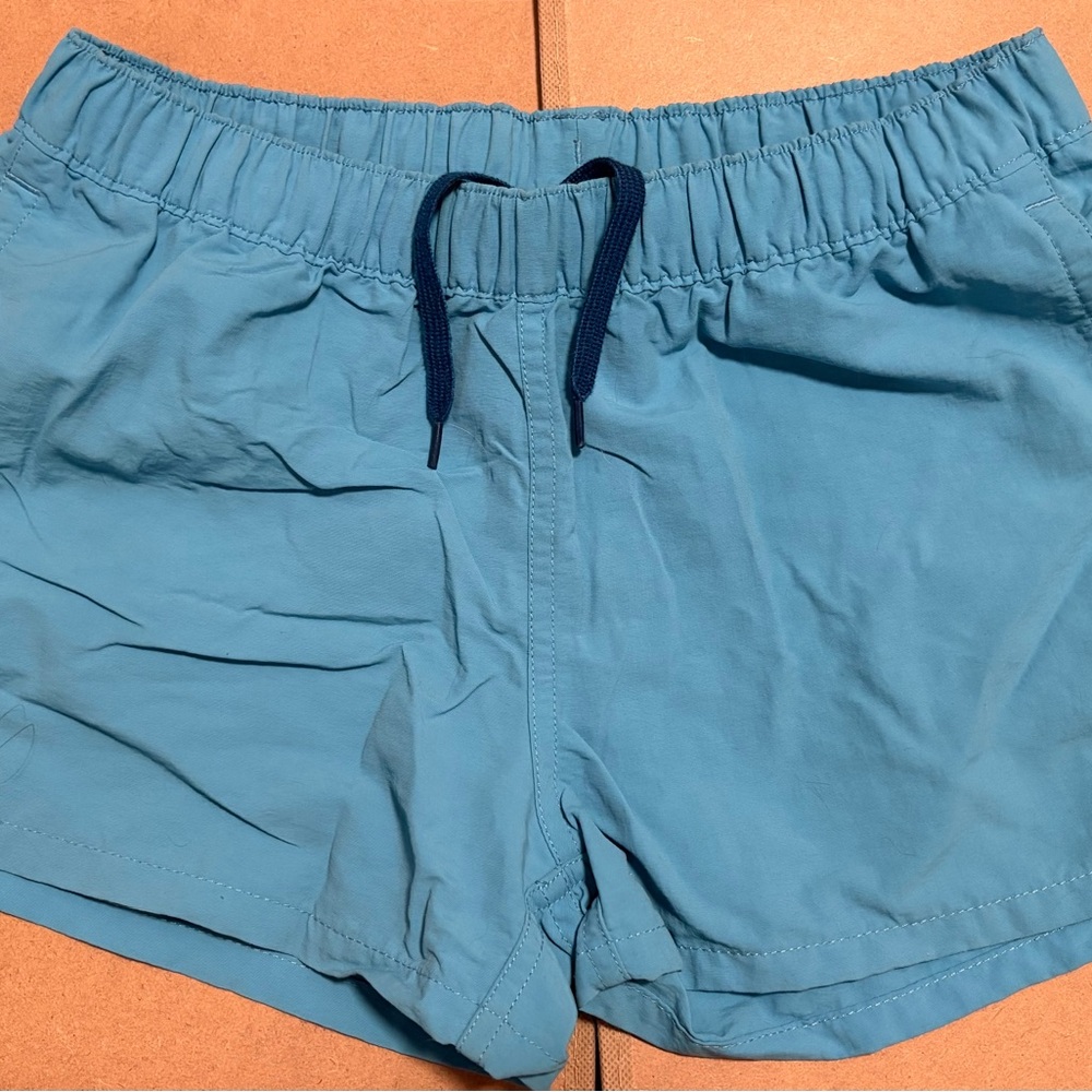 Patagonia Blue Athletic Shorts Lightweight Elastic Waist